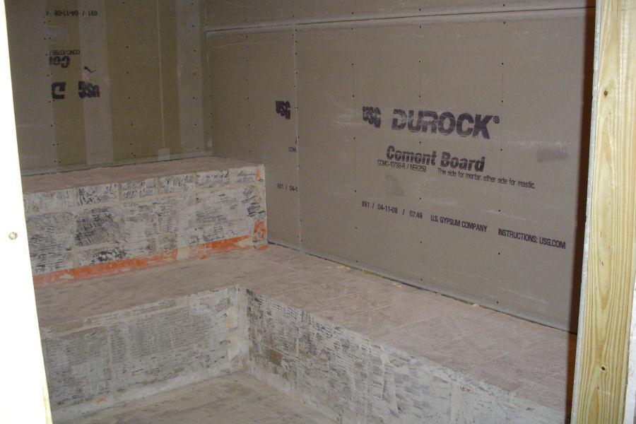 Country Club Steam Room Being Constructed