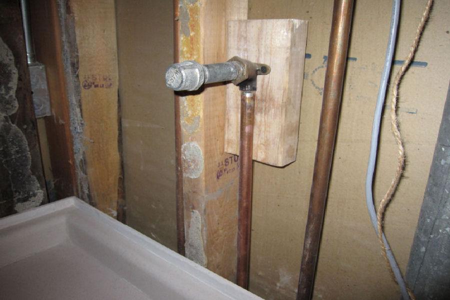 Mr Steam Rough-in for Steam Head