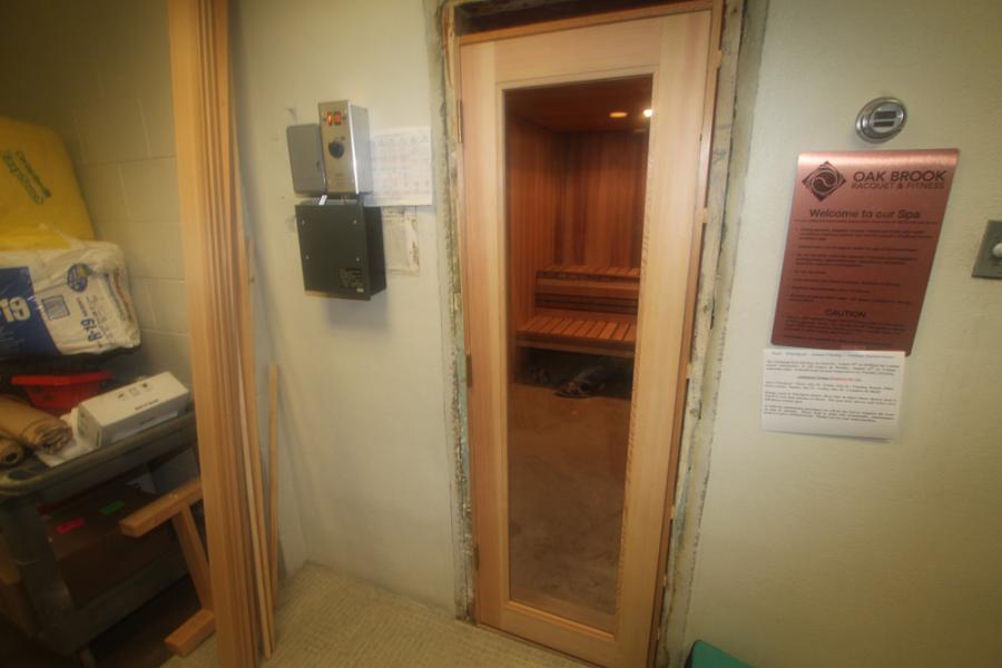 New Commercial Sauna Door