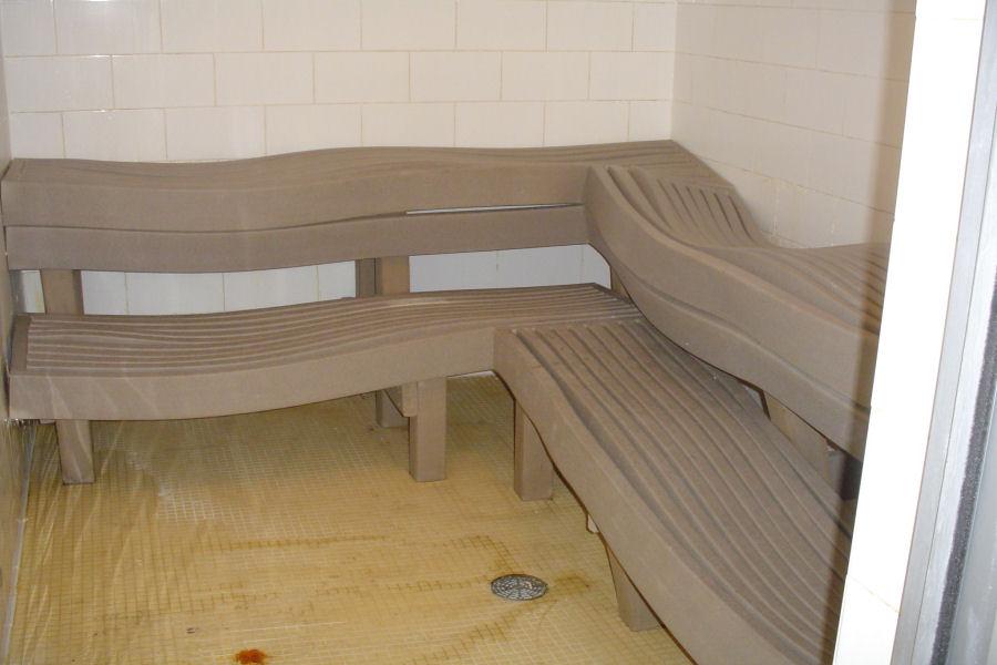 Resin Based Steam Shower Benching