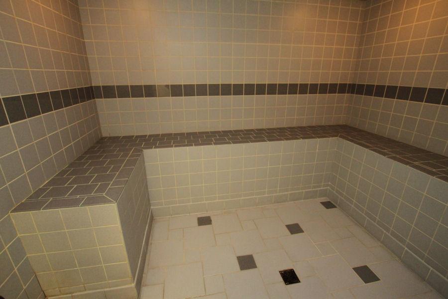 Steamist Benching Height in a Commercial Steam Room HC 48