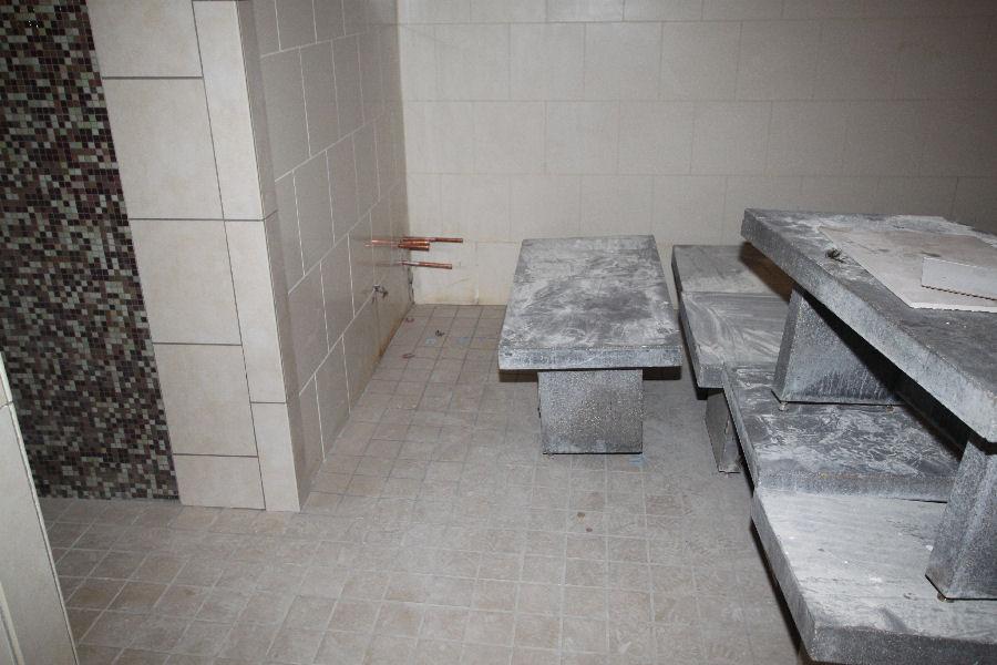 Steamist Rough-in Phase of Steam room HC 36